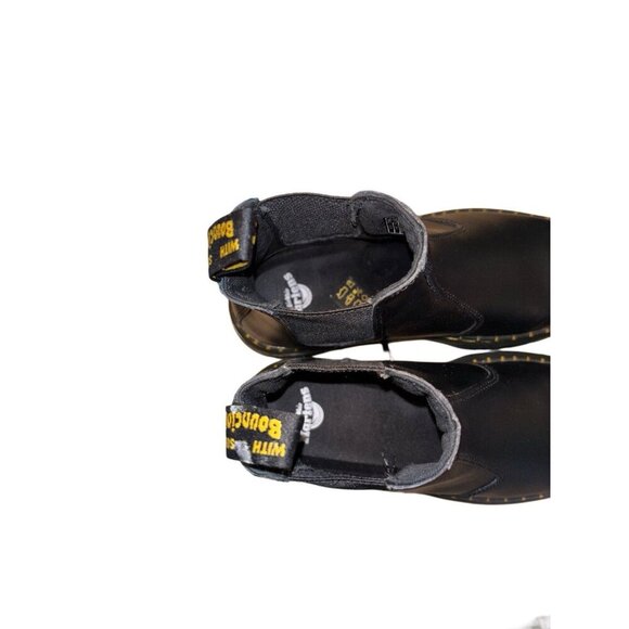 Dr. Martens Black Leather Bex Chelsea Boot 2976, Combat Boots Slip-on, Size 6 - Picture 5 of 6